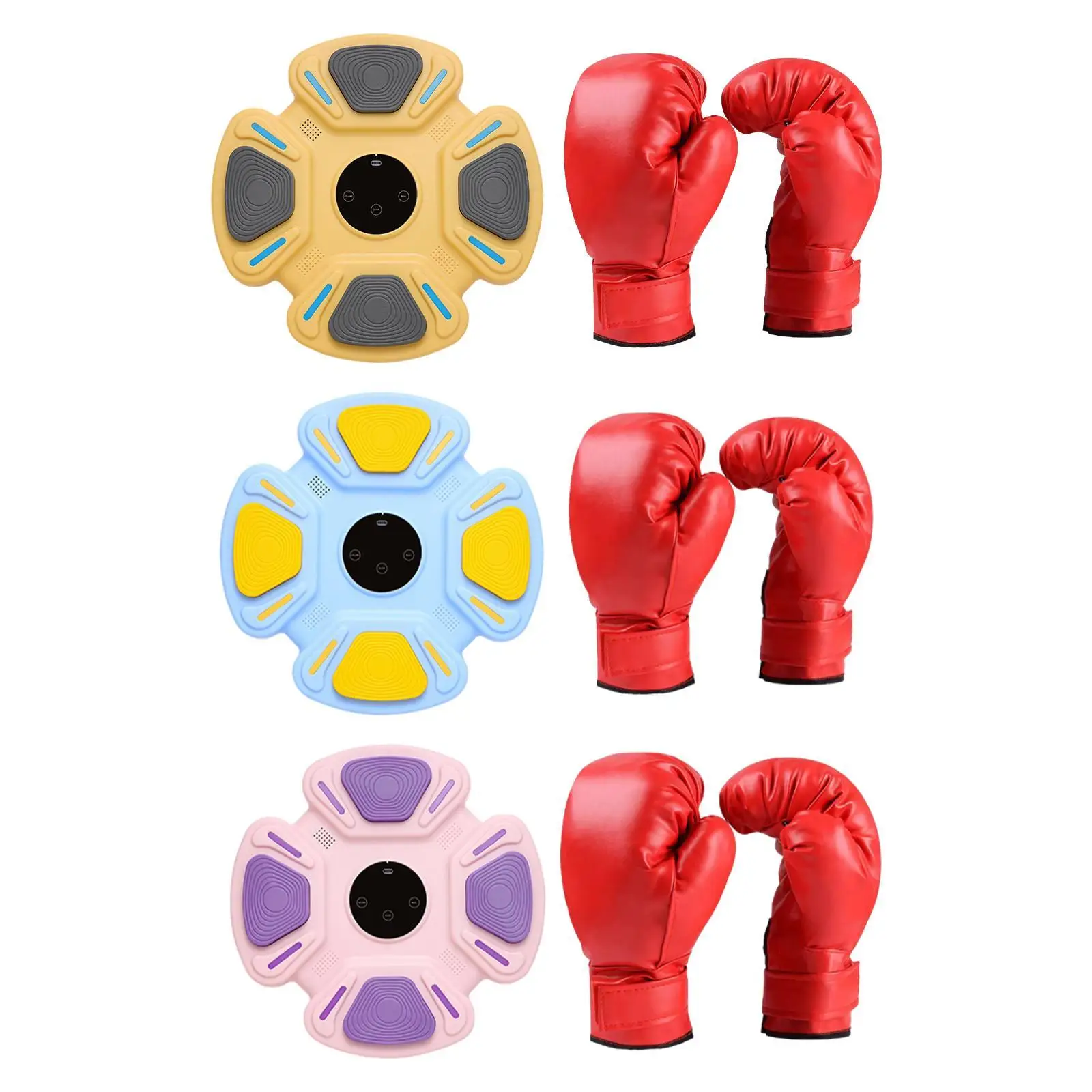 Music Boxing Machine Music Boxing Wall Target with Light Boxing Target Sports