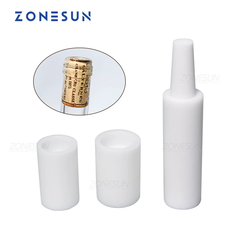 ZONESUN Manual Red Wine Brew Tamponade Device Brewed Red Wine Bottle Capping Machine Cork Into Bottle Tools Wine Stopper Pusher