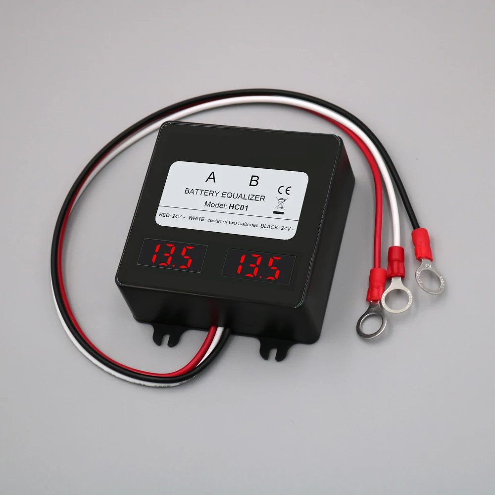 ANGUI HC01 Battery Equalizer Lead Acid Batteries Voltage Balancer Lead acid Battery Charger Regulator Serial 2S Active