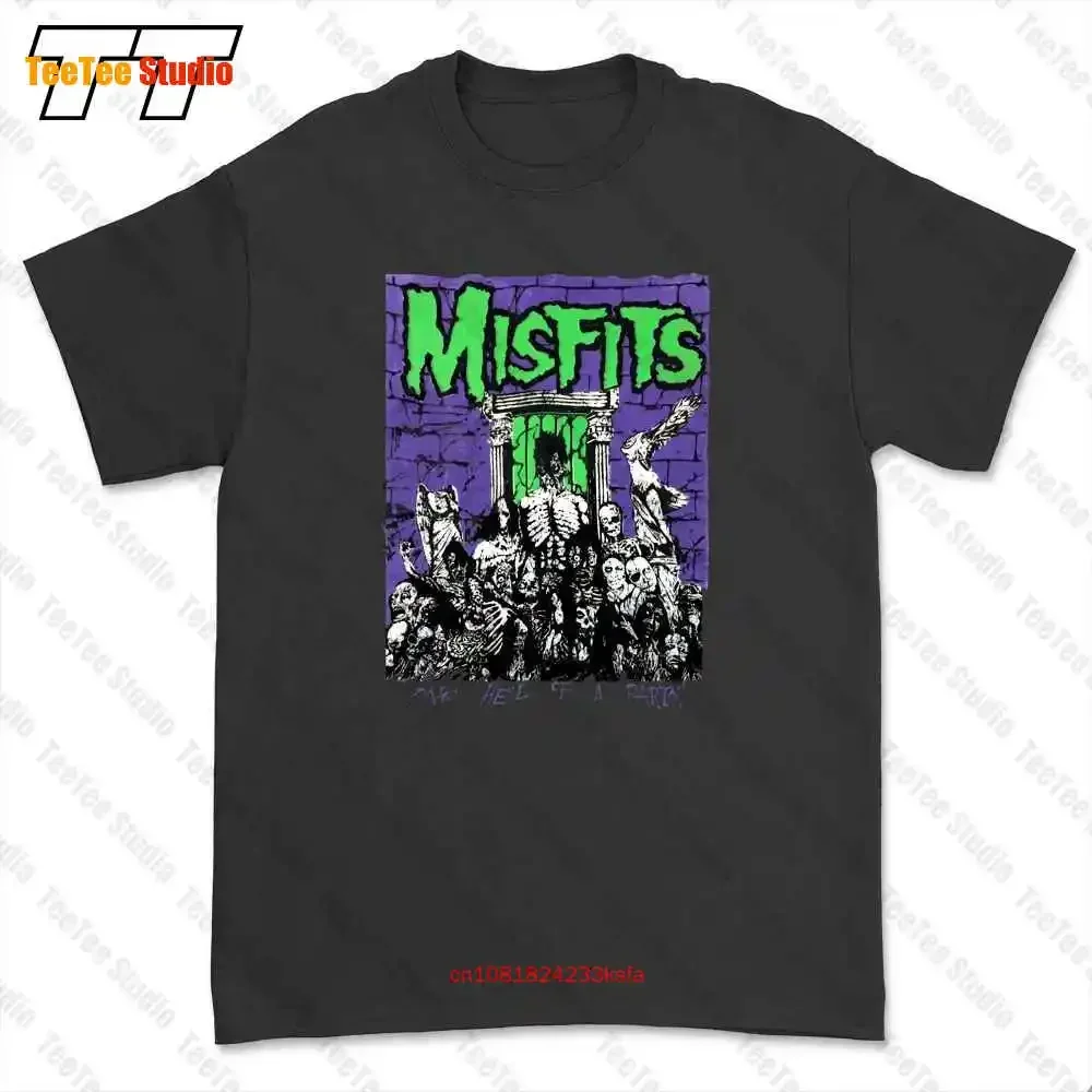 Misfits Earth Ad Tshirt 80S One Hell Of A Party Danzig T-shirt Tee FESX