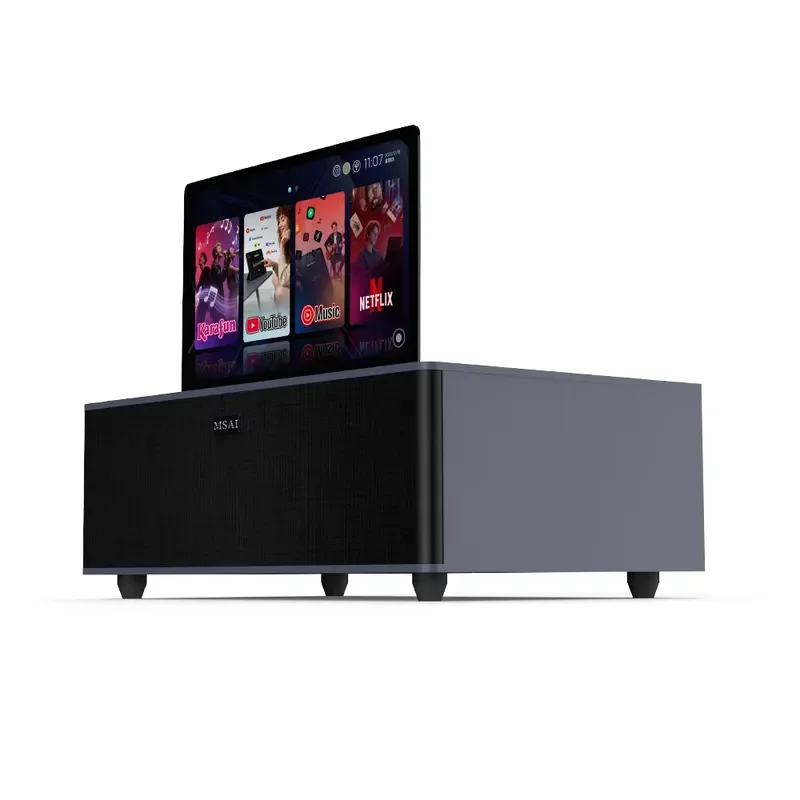 Karaoke audio set integrated song player home KTV portable touch screen Android karaoke machine suitable for speaker screen