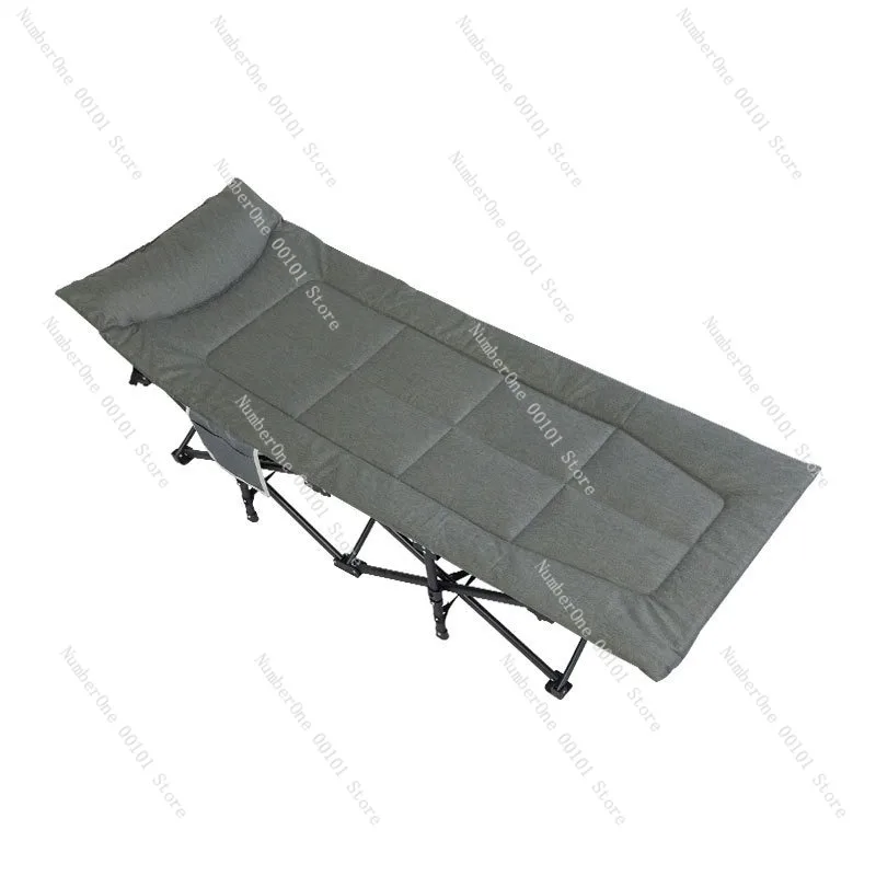Tragbares Klappbett für Camping, Einzelbett für Büro-Nickerchen, Militär-Stil Schlafbett, Leichter Reisebegleiter, für Innen- und Außenbereich