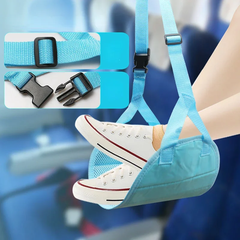 Travel Cushions Long-distance Travel Supplies Plane Sleeping Car High-speed Rail Foot Hammock Desk Foot Pedal Decoration Maison