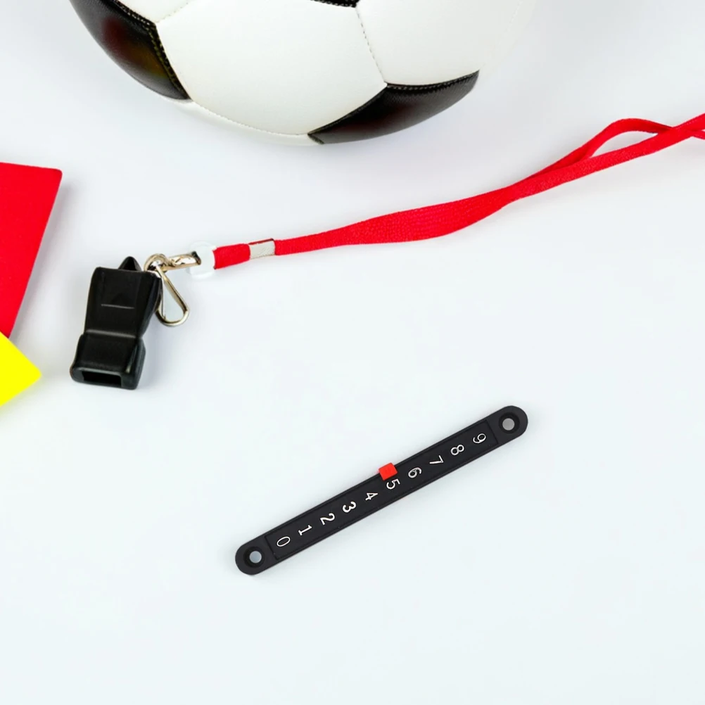 

4pcs Foosball Table Set Plastic Child Friendly Score Indicators Easy Assembly For Family Football Tables Score Counters