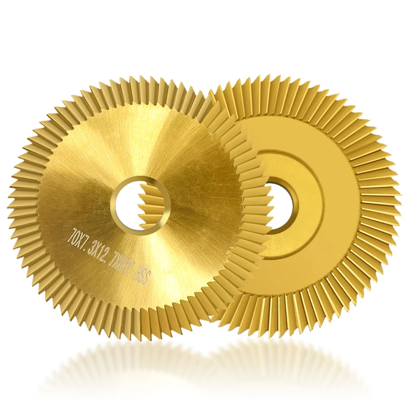 آلة مفتاح XCAN-مزدوجة الجانب HSS ، شفرة المنشار ، قاطع طحن لمفاتيح النسخ ، ماكينة مكررة ، 60 ، 70 ، 60 ، 80 أسنان