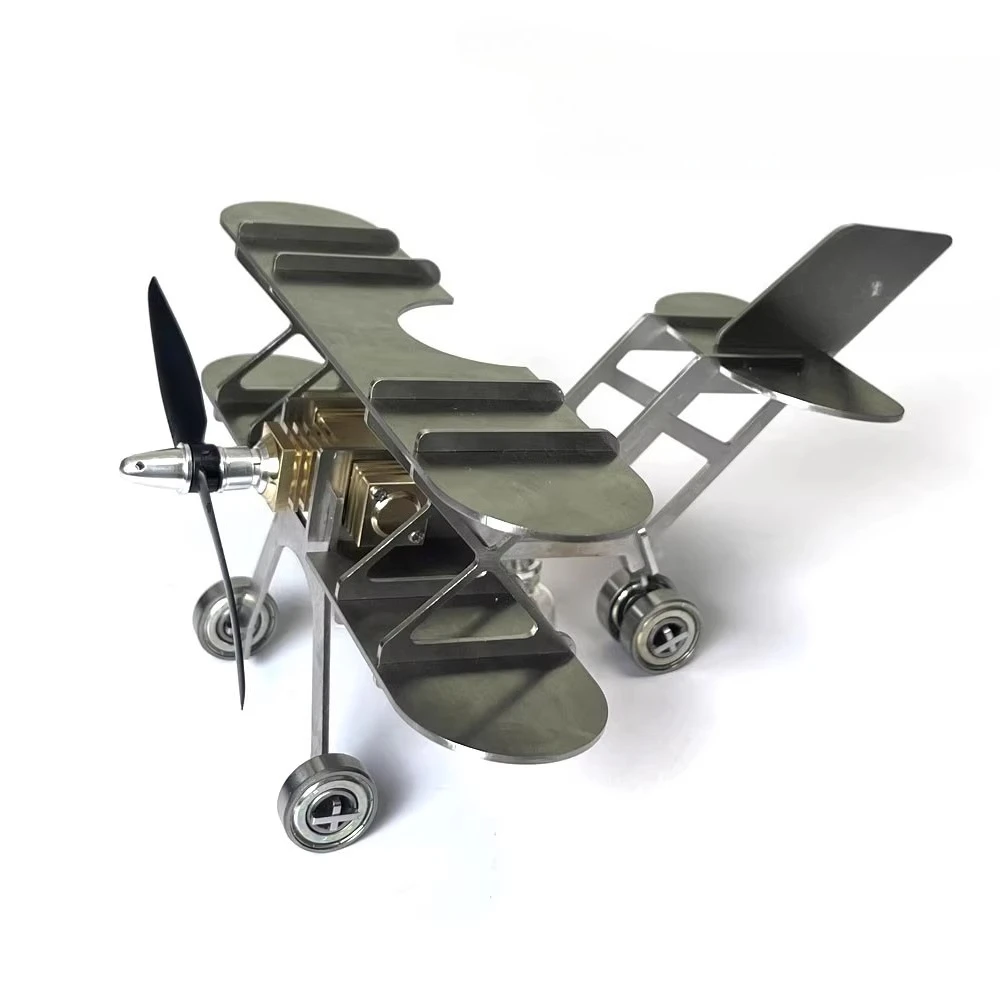 

Enhanced Stirling Engine - Glider Model Launchable Alloy Tabletop Ornament