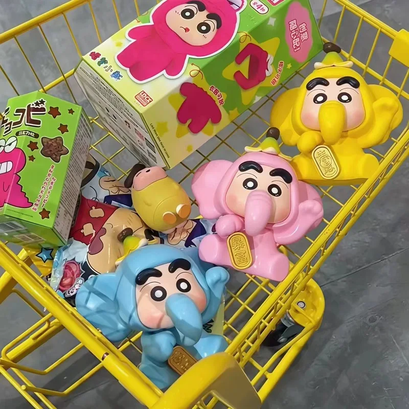 

Crayon Shin-Chan Pajamas Series Elephant Shin-Chan Figure Create Collect Decorate Classic Childhood Manga Anime Peripheral Gifts