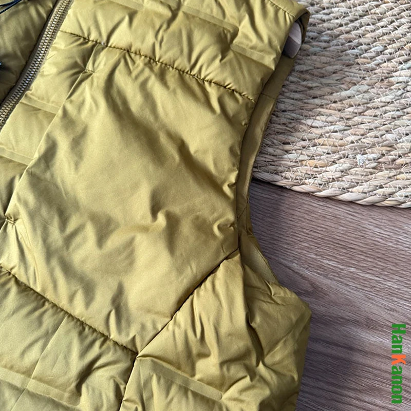 Nova chegada colete reversível de cor pura |   Gilet unissex casual versátil que você pode usar um colete quente em ambos os lados.