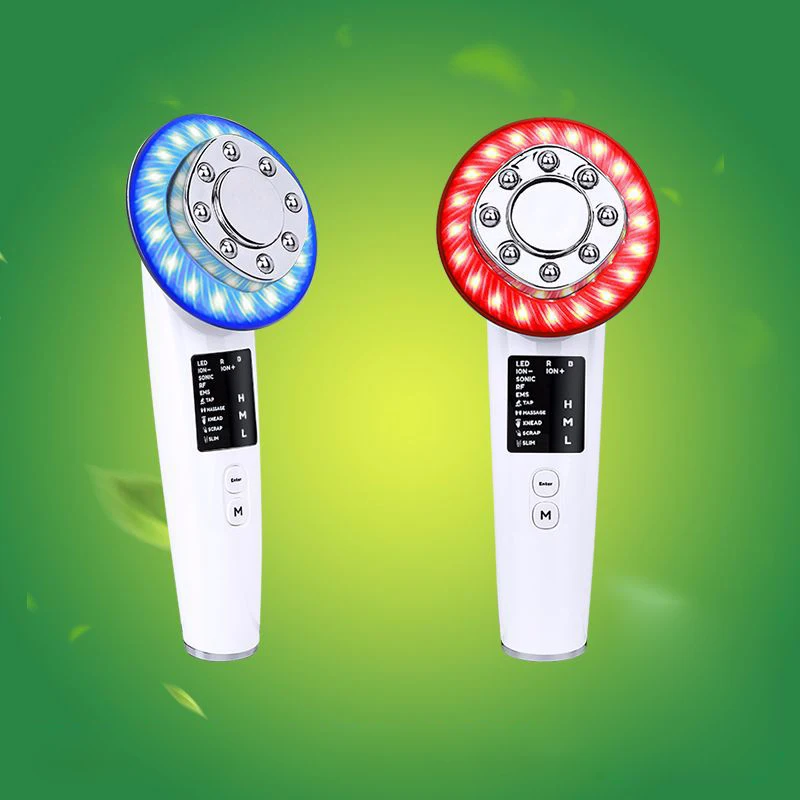 

Seven-in-one Slimming Instrument Household Fat-burning Beauty and Body Beauty Instrument Ultrasonic RF LED beauty instrument