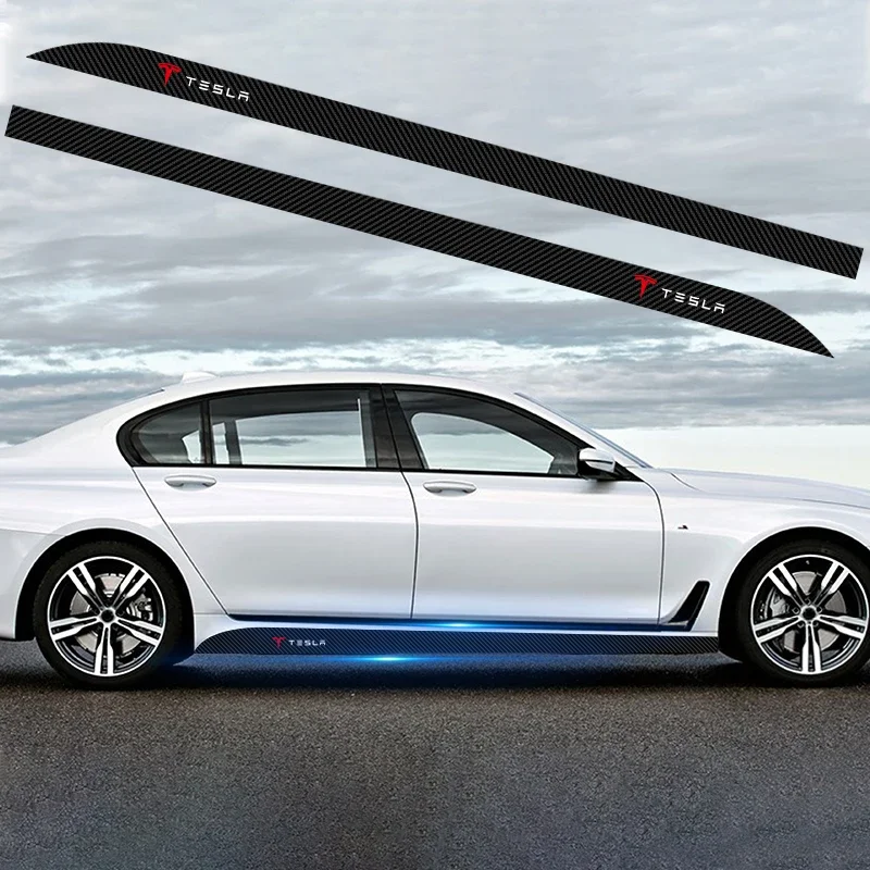 2Pcs Car Side Skirt…