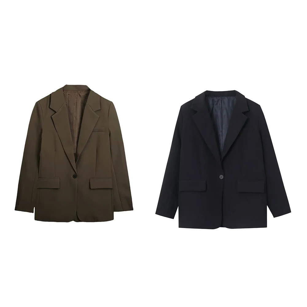 

Women's new suit with high-end design and temperament, loose and versatile, casual and slimming suit jacket