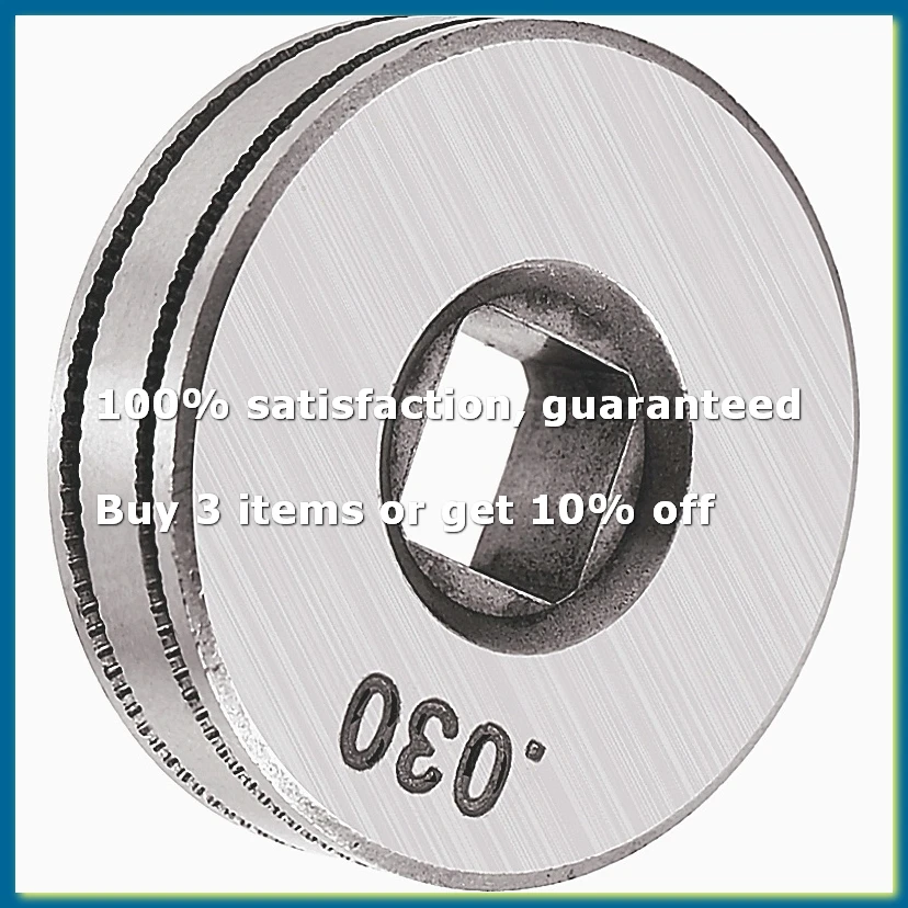 Mig Welder Wire Feed Drive Roller Roll Wheel Kit 25Mm Diameter 0.8-0.9Mm/.030 Inch-.035 Inch-A62I