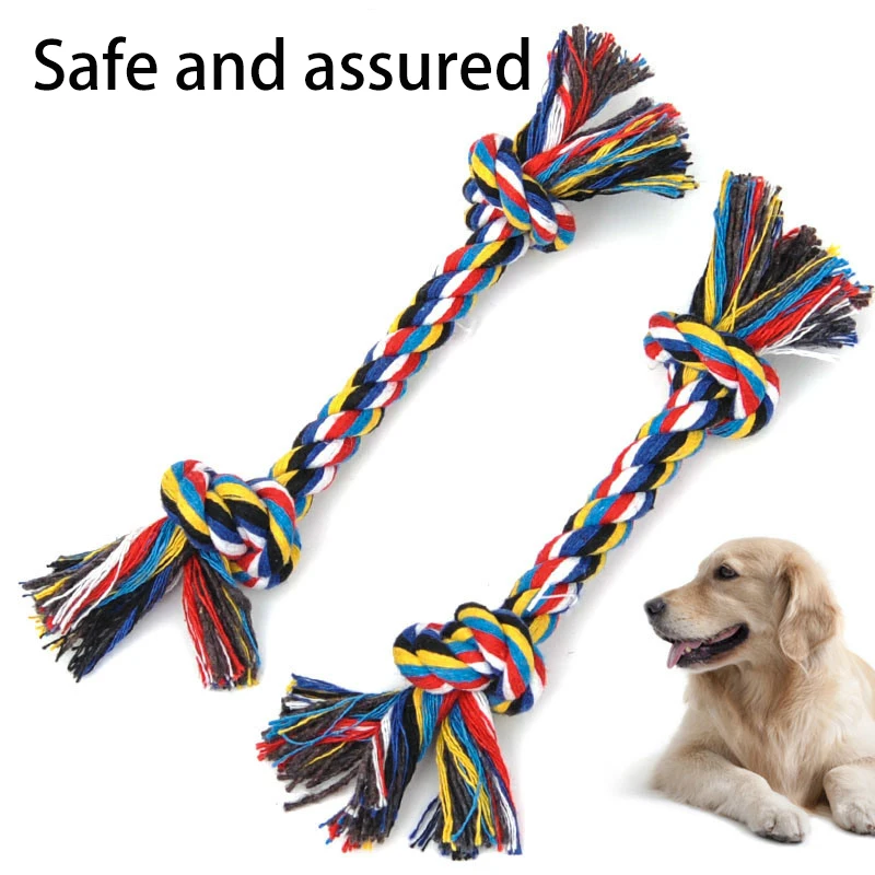 

Dog Rope Toys for Large and Medium Aggressive Chewers, 2 Pack Heavy Duty Dog Rope Toy