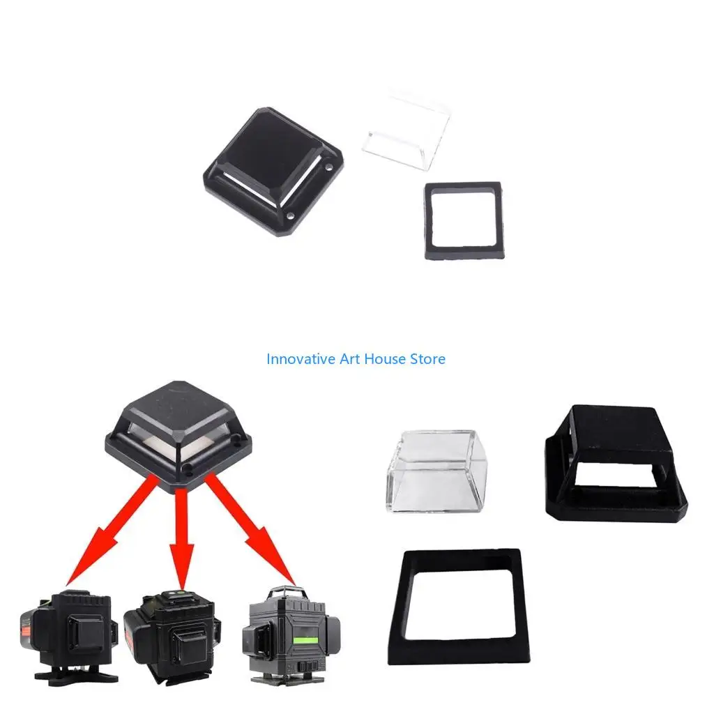 E1PC Portable 8/12Line Level Protective Glass Waterproof For Construction Work