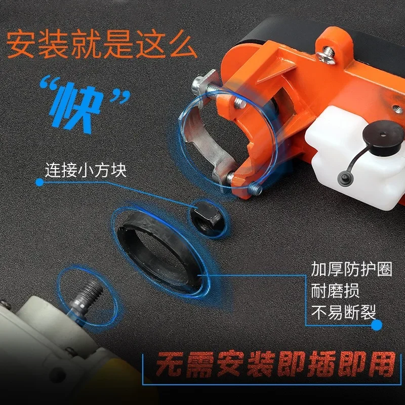Angle grinder modified electric chain saw, small multifunctional handheld cutting woodworking angle grinder, chain saw, wood saw