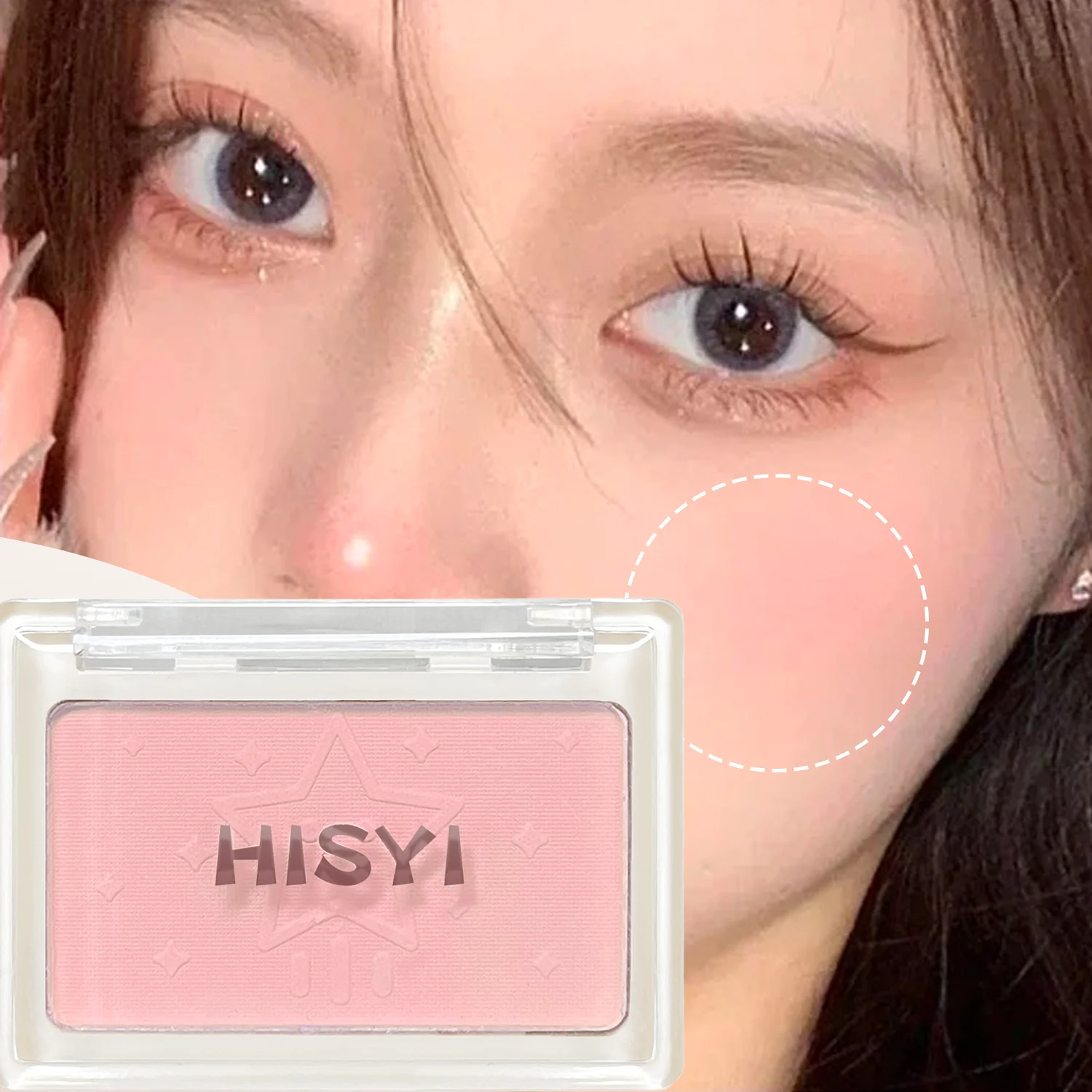 Blush di alta qualità – Stili multicolori Bagliore sano Contouring naturale Look giovanile Trucco acquerello per una vitalità perfetta
