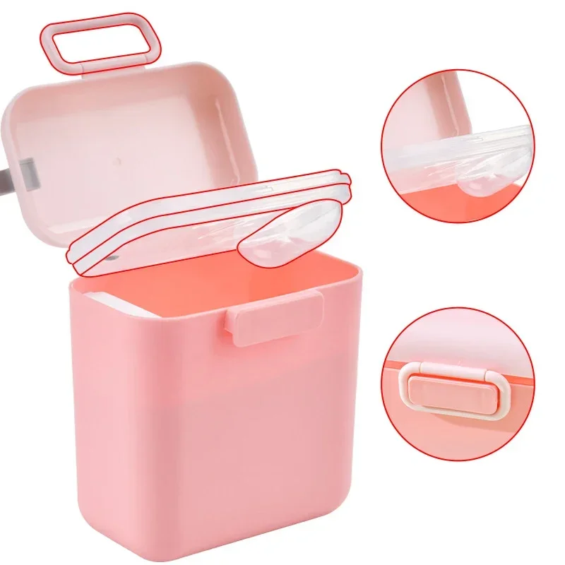 New Baby Milk Powder Portable Baby Food Storage Box Essential Cereal Infant Milk Powder Box Toddle Snacks Container