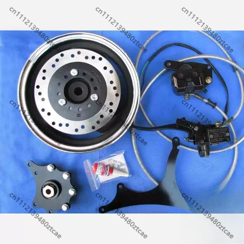Scooter Rear Disc Brake Conversion Assembly Parts Fit Yamaha Fuxi Qiaoge Xunying Liying Yueying Drum Brake Mod Accessories
