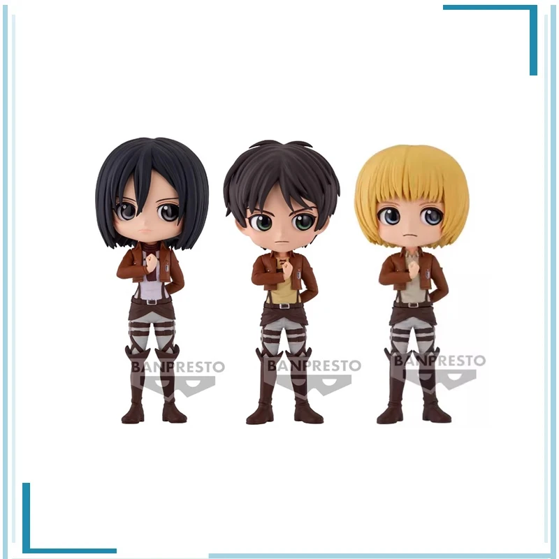 

Attack on Titan Eren Jaeger Anime Figures Mikasa·Ackerman Amusement Pendant Childhood Memories Action Figure Brinquedos Model