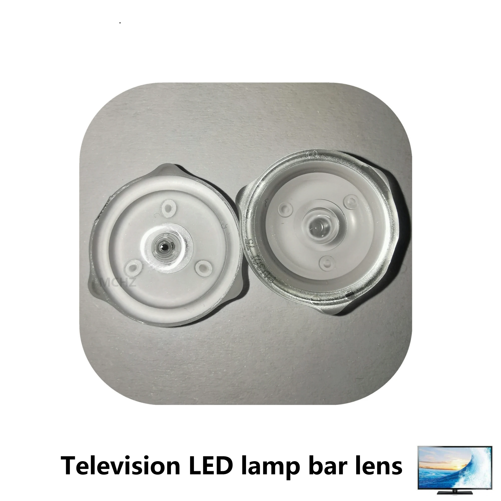 50PCS/Lot LED Optical Lens 3030/2835/3528 LED Diffuse Reflection For TV Backlight and Light box