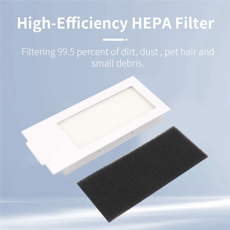 AA96 10 Buah Filter Hepa untuk Suku Cadang Pengganti Penyedot Debu Robot KK Filter yang Dapat Dicuci