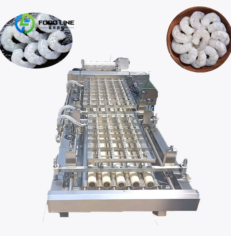 Perfect Industrial Automatic Shrimp Back Opening Cutting Cleaning Shrimp Peeling Machine with Core Motor Component