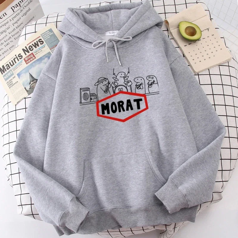 Morat Hoodie Harajuku Hoodies Women Ullzang Cute Autumn Sweatshirt Hoody Long Sleeve Fleece  Sweater Sweatshirts Plussize