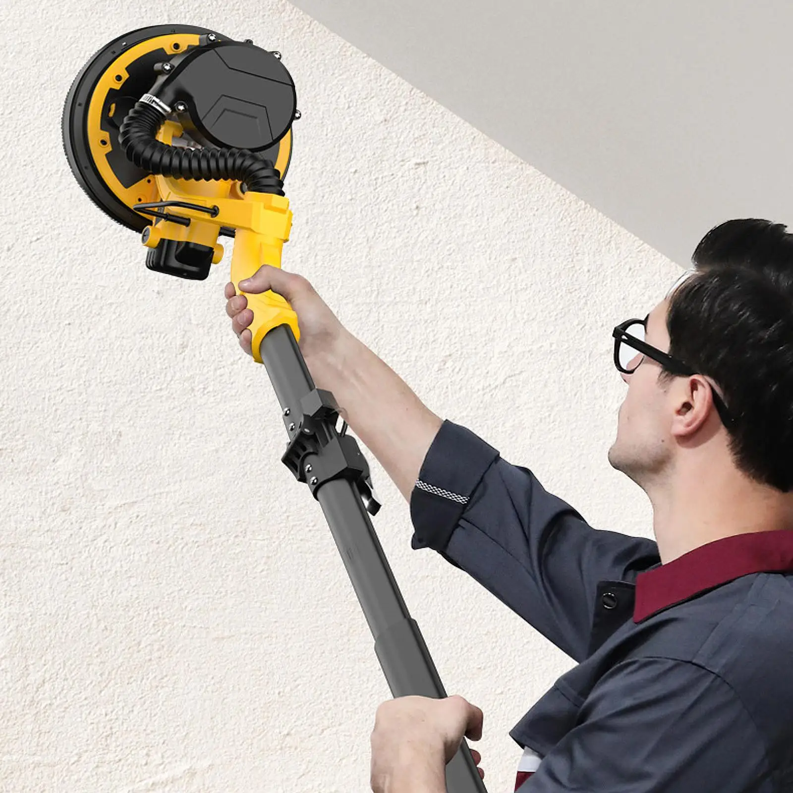 

Wall Sander for Drywall Ceiling Removal Tool for Cement Walls Paint Coatings