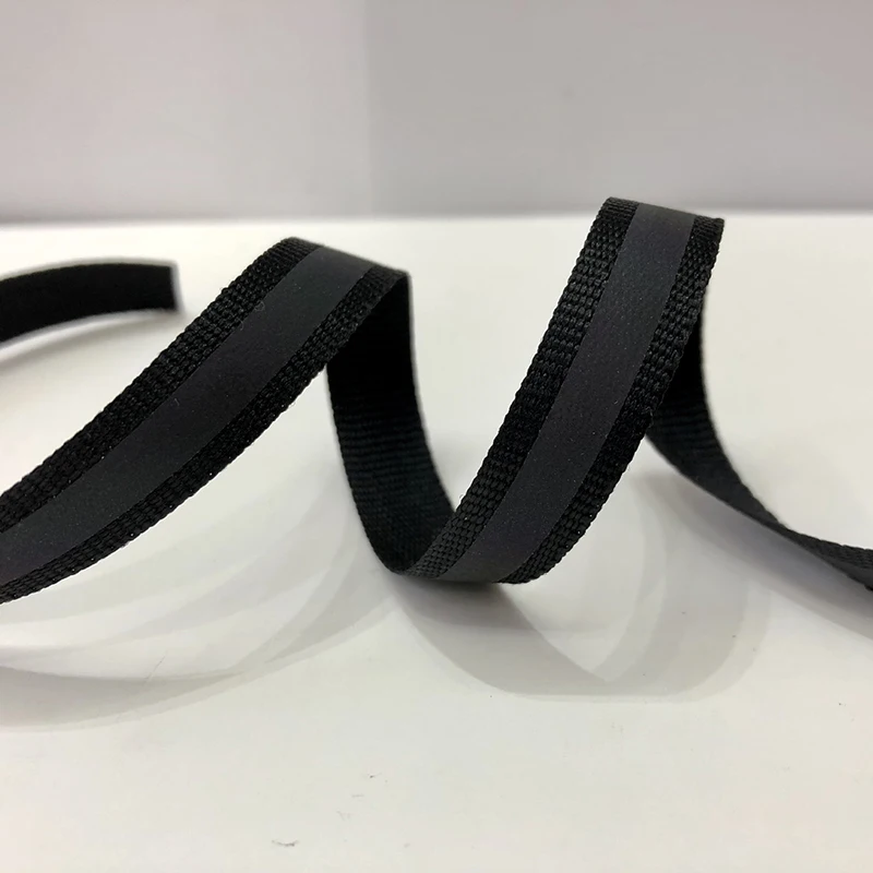 10Yards Fluorescent Webbing Reflective Strips Luminous Rope Colorful Ribbon DIY Sewing Clothing Pants Material Accessories