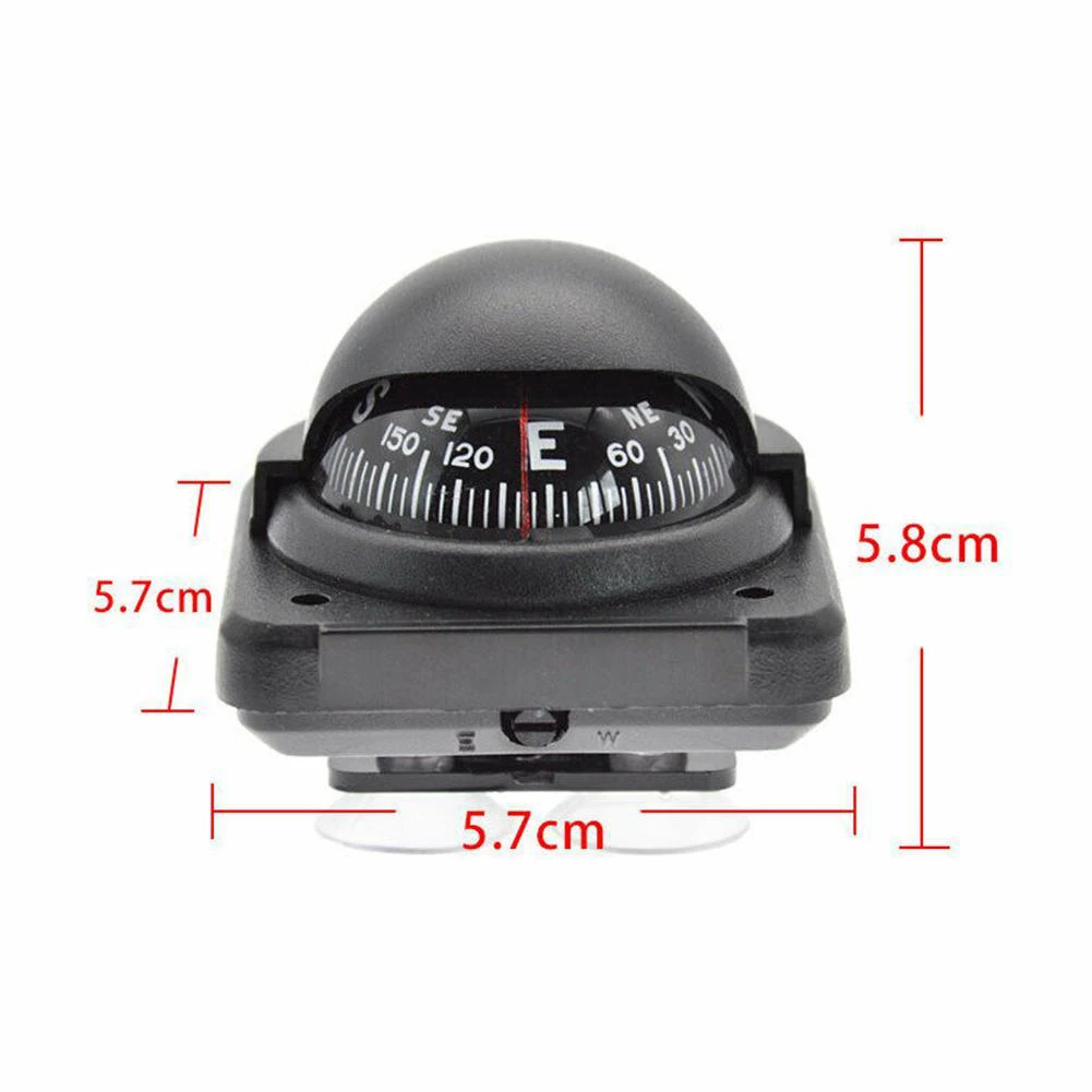 LC-38B Outdoor Marine Boat Magnetic Compass Multi-functional Nautical Pointer Type Compass Ball Navigation Guide Travel Tools