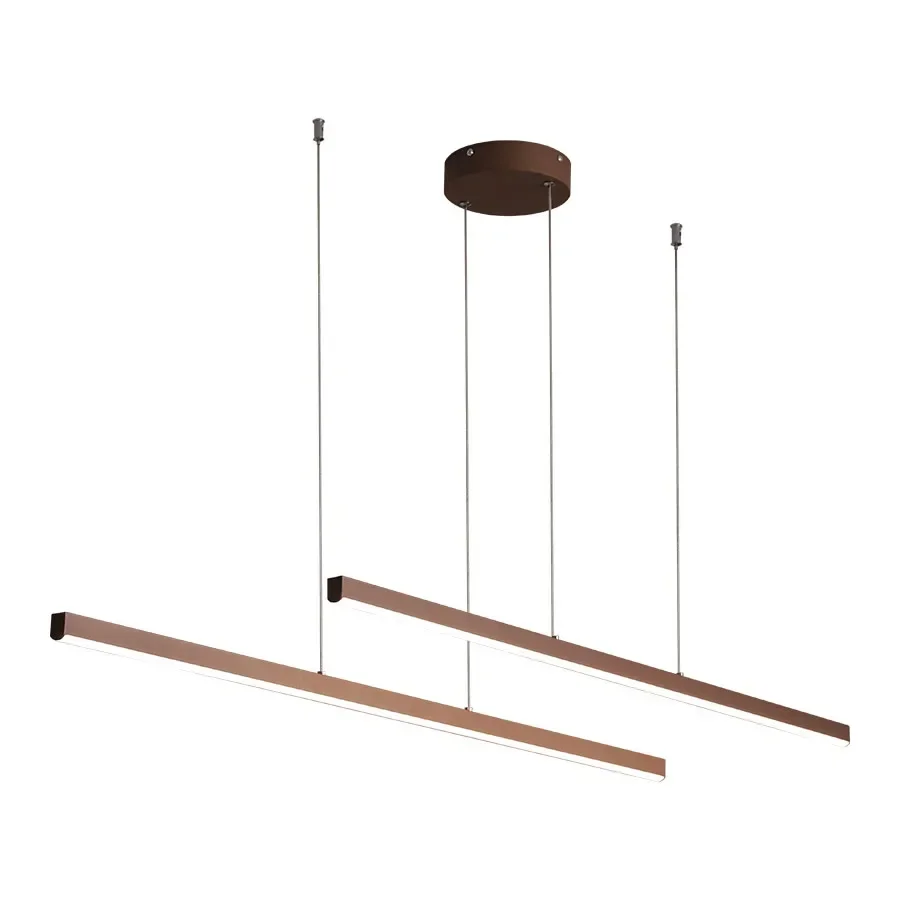 

Bar-type Droplight LED Linear Chandelier for dining room Restaurant Lighting Fixtures Ceiling Hanging lights LED Chandelier