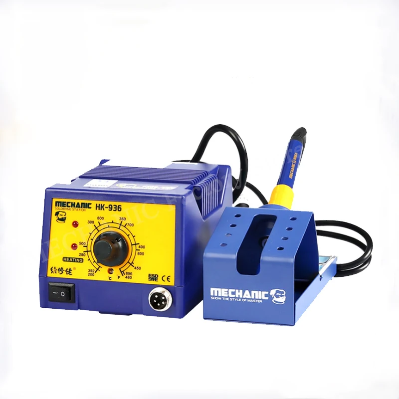 

Mechanic HK-936 Adjustable 45W Temperature Desoldering Tool for Mobile Phone Repair Lead-Free Soldering Station Anti-Static