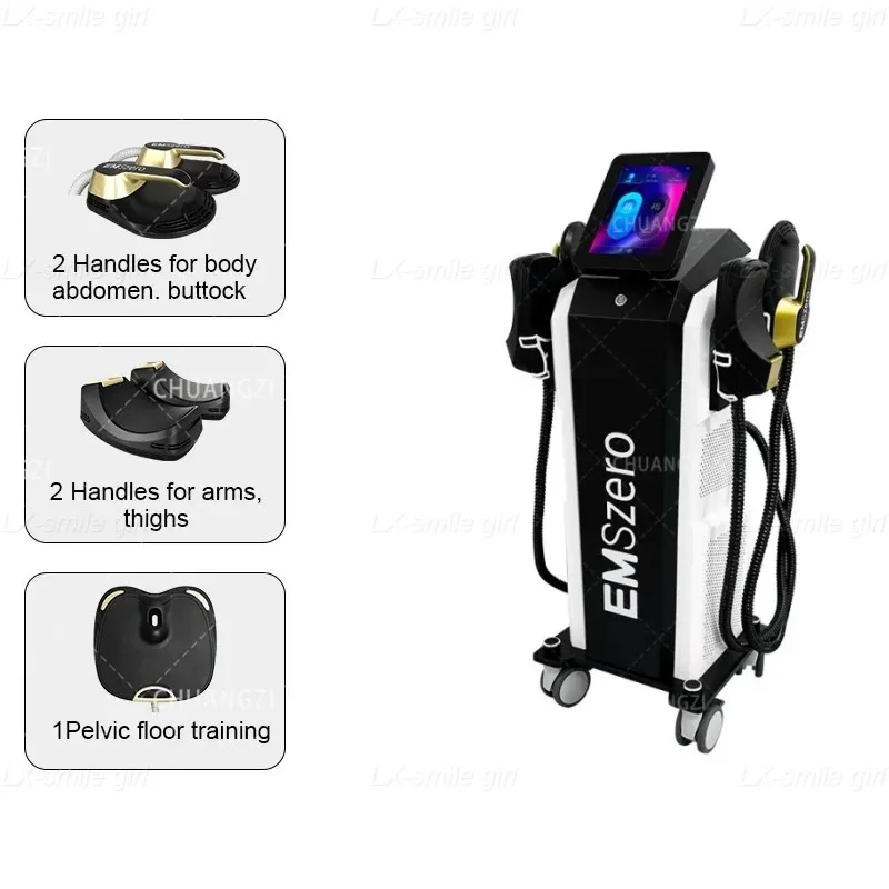 EMSzero 6500W 15Tesla NEO Body Slimming Nova Fat Burning Muscle EMS Sculpting Electromagnetic Stimulate Sculpt Therapy Machine