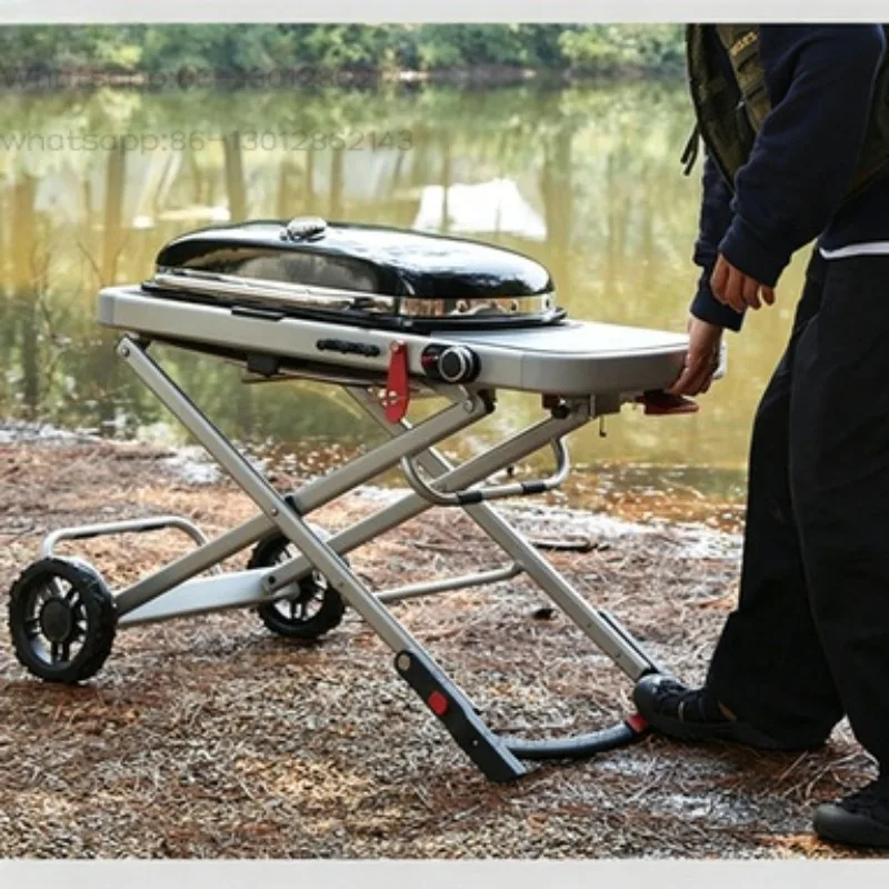 Home Outdoor Gas Grill Household Patio Portable Grill