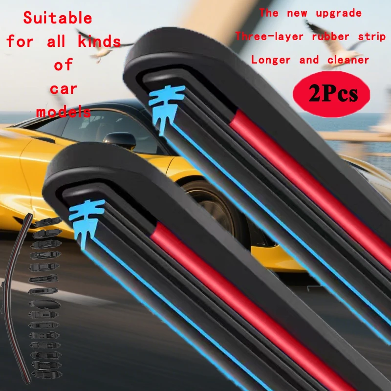 

For OPEL CROSSLAND X P17 2017 2018 2019 20 2021 2022 2023 Windscreen Windshield Brushes Accessories Front Washer Car Wiper Blade