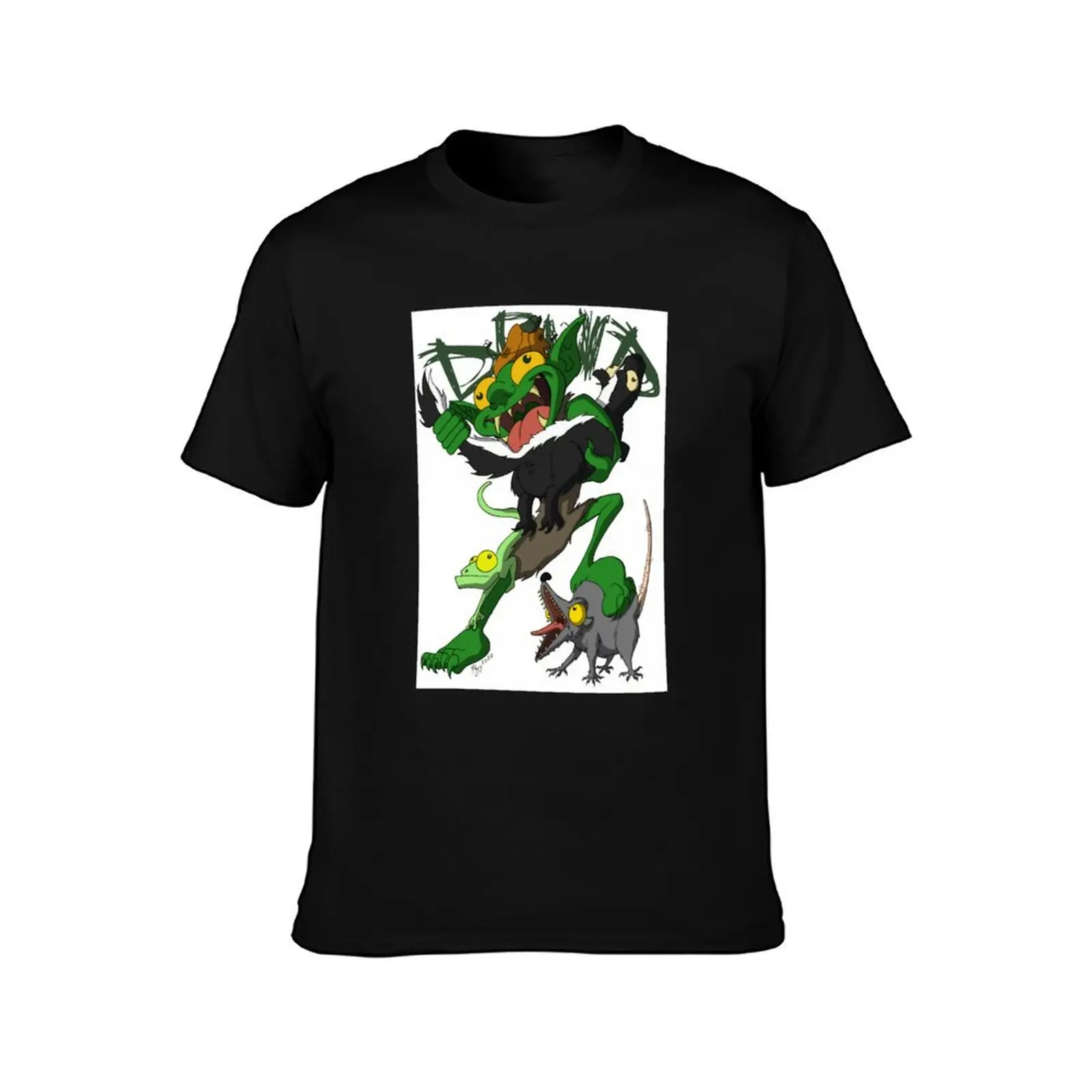 Goblin Druid T-Shirt t shirts for man cotton funny T-Shirt