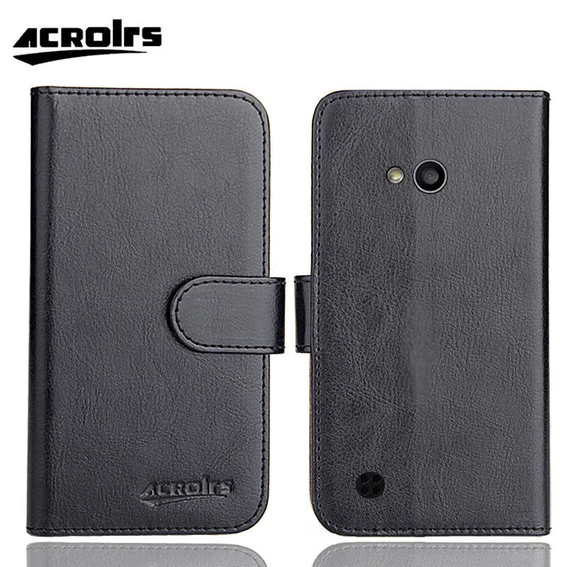 Para LG L50 Case 6 cores Ultra-fino Moda Flip Carteira de luxo Slots para cartões Capa de couro Bolsas protetoras para telefone