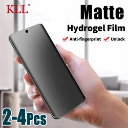 2-4Pcs Matte Silicone Hydrogel Film for Samsung Galaxy S25 Ultra Edge S24 S23 FE S22 S21 S20 S10 Plus Note 20 Screen Protector