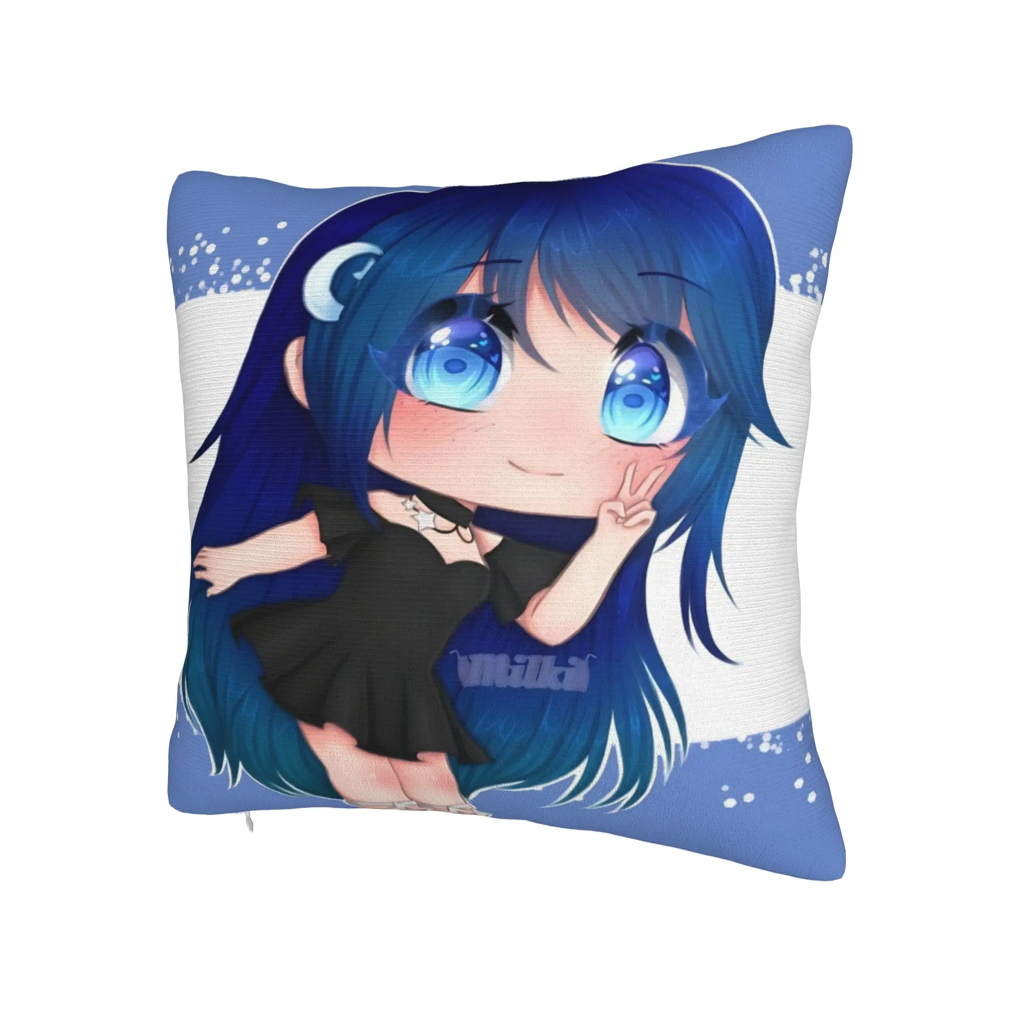 Gacha Life Cartoon Pillow Covers Merchandise Printed Cushion Cover Decoration  Pillow Case Cover Bedroom Multiple Sizes