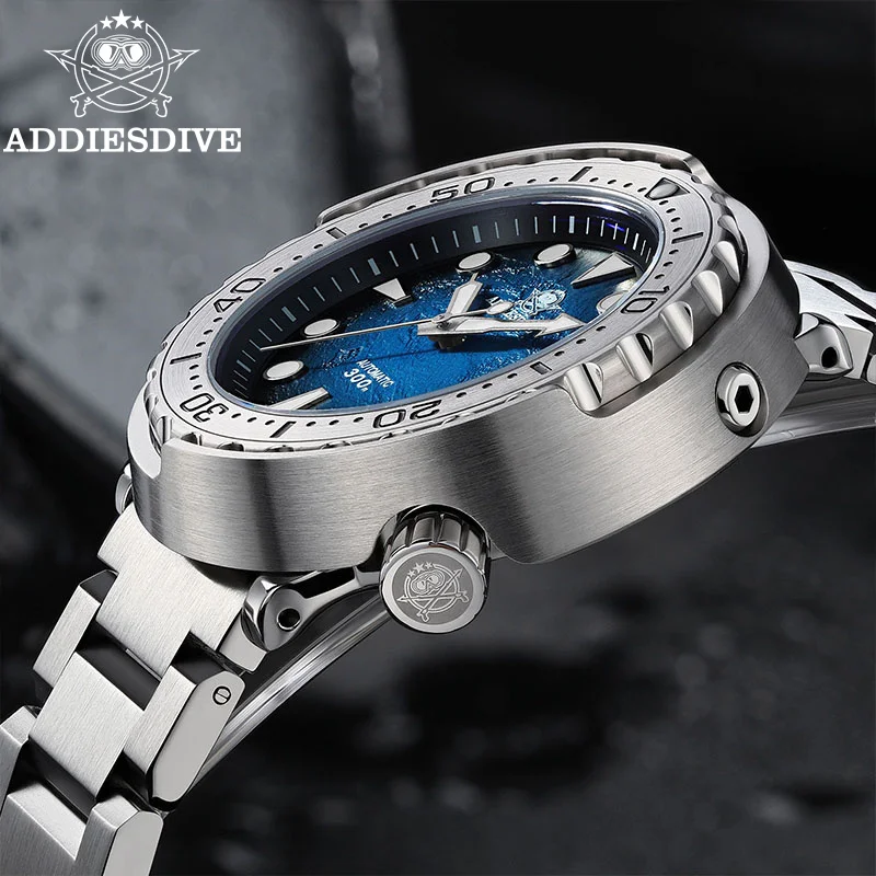 

ADDIESDIVE Men Mechanical Wristwatch Sapphire Luxury NH35 Automatic Watch for Men Stainless Steel Sports 300m Waterproof Clock