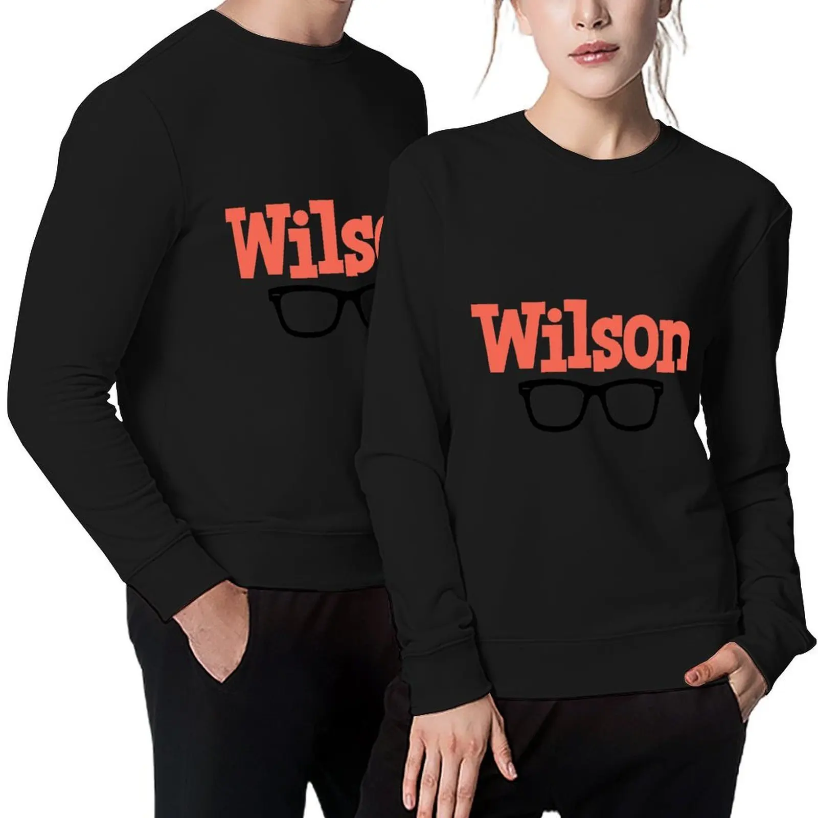 

Wilson Clowes Pullover men's sweat-shirt set men's autumn clothes fashion men aesthetic clothing oversize sweatshirt