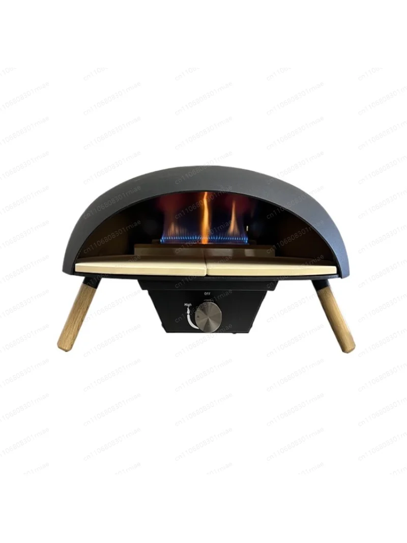 Commercial outdoor pizza stove Italian pizza kiln gas stall pizza barbecue stove 13 inches