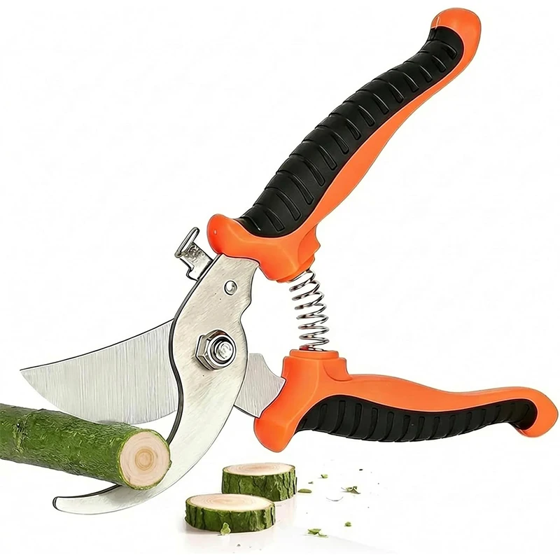 Pruning Shear Gardening Scissors For Rose Bushes Garden Pruner Branches With Stainless Steel Blades Garden Clippers For Shrubs