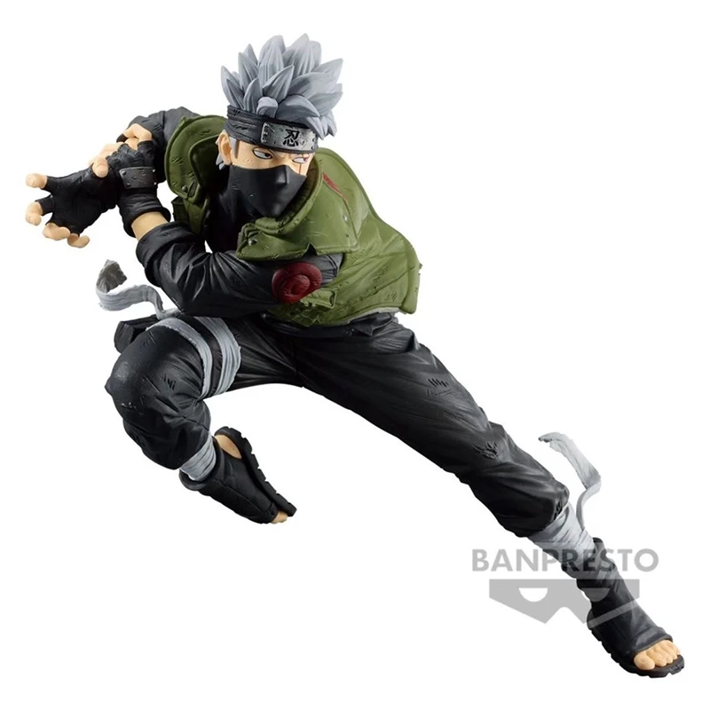 オリジナル在庫あり本物の BANDAIBANPRESTO NARUTO 疾風伝 BFC 河畔カカシ PVC フィギュアモデルアニメデスクトップ装飾人形おもちゃ