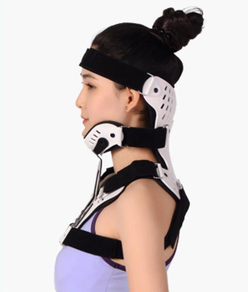 

HANRIVER Регулируемый шейный воротник с фиксированной шеей, послеоперационные защитные приспособления для груди, фиксированный кронштейн, реабилитация позвонков