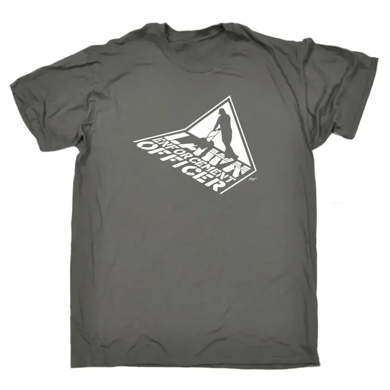 Lawn Enforcement Officer Mens Funny Novelty Top T Shirt