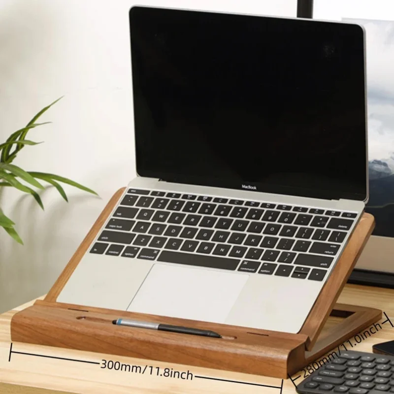 Handmade Wood Ipad Stand Laptop,Tablet,MacBook Support