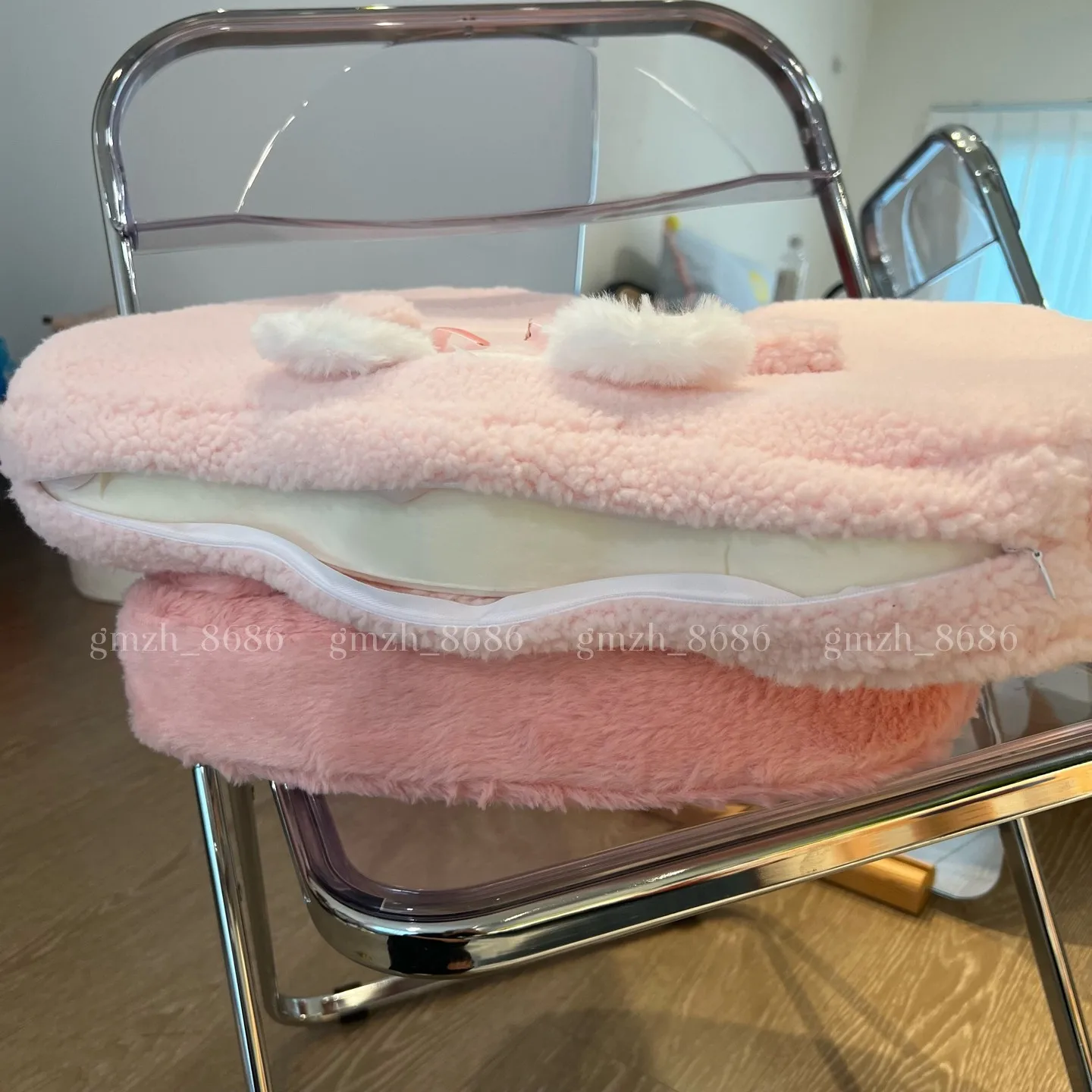 トラベルシートクッション メモリーフォーム マイメロディ スイートピアノ チェアクッションパッド 車 オフィス ヒップサポート マッサージ 整形外科用