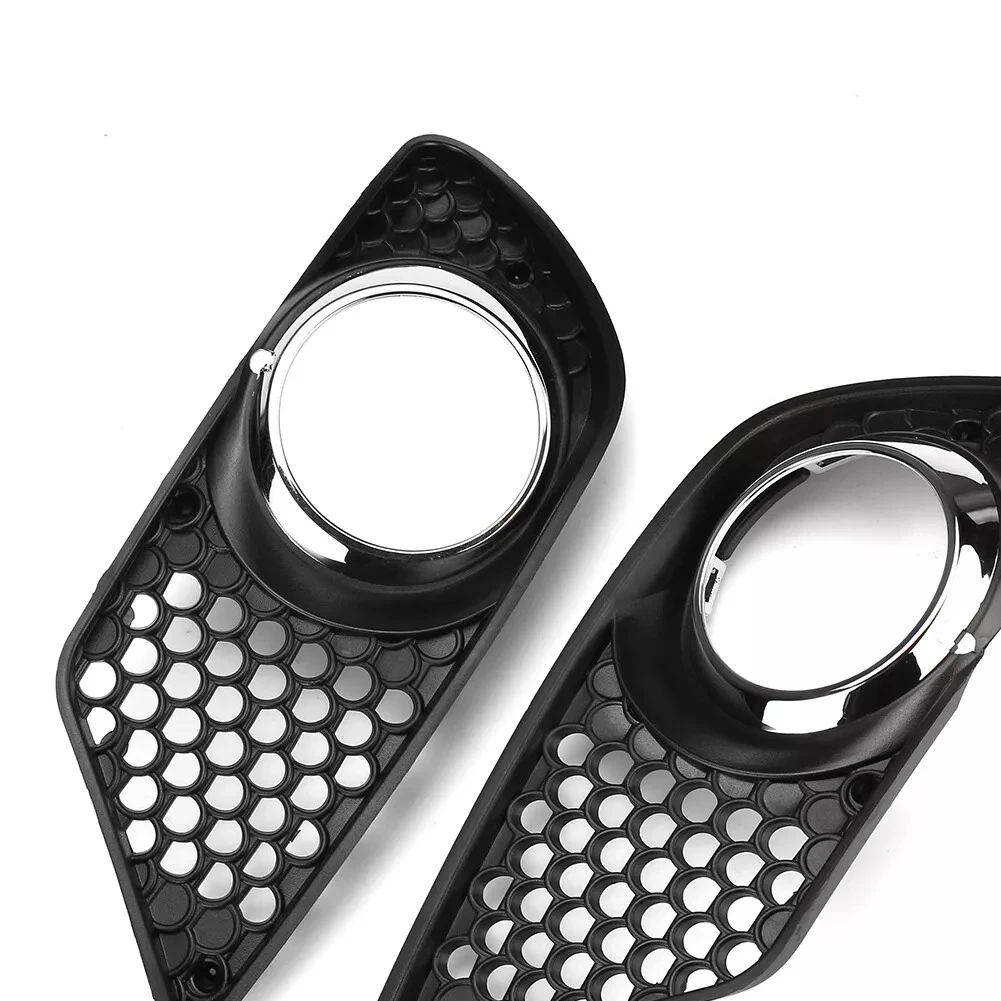 Bumper Grille Cover Fog Lamp Bezel Front Placement Stable Characteristics Factory Specifications High Reliability For 2007-2010