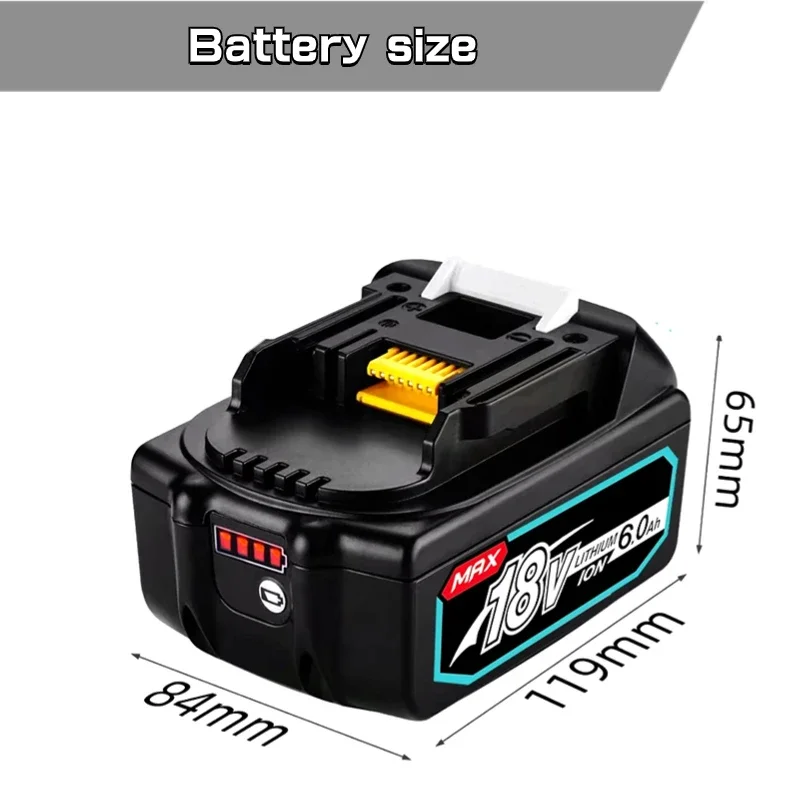 Speciale Aanbieding Makita 18V Batterij Elektrisch Apparaat 3ah 6ah 8ah 12ah Bl1840 Bl1850 Bl1830 Bl1860b Lxt400 Oplaadbaar